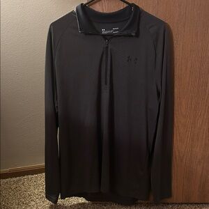 Under Armour Black Quarter Zip Top